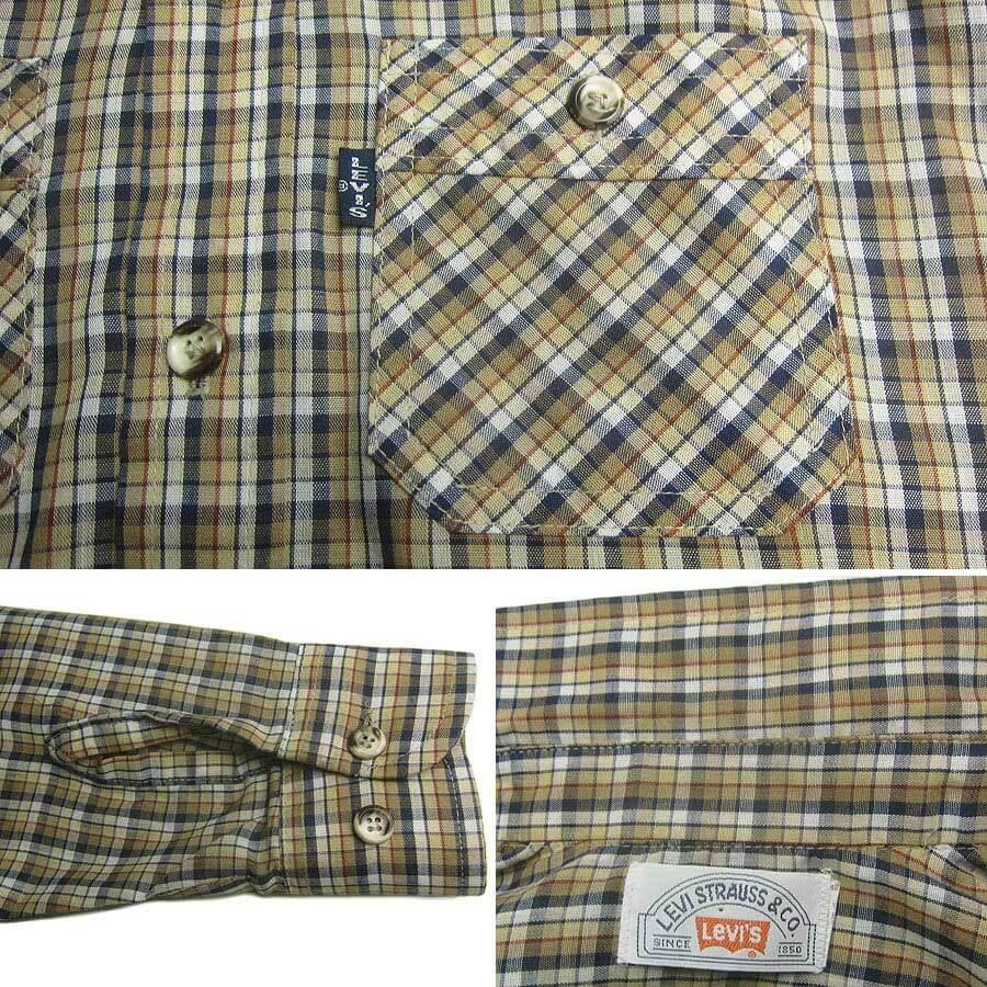 ����š�80ǯ�� �꡼�Х��� Levi's �����å�������� ���å������� 120cm�� BIG E ���� �ӥ�ơ��� �Ҷ���