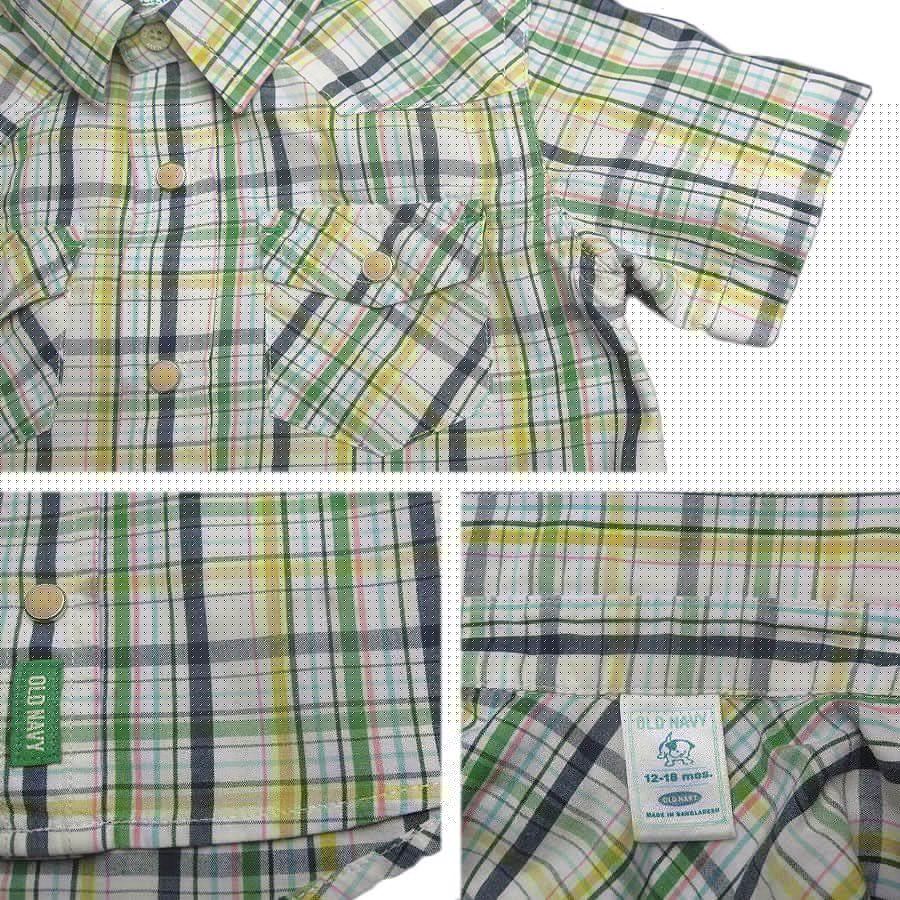 ����š�OLD NAVY Ⱦµ ���������󥷥�� ���å�������12�����18���� ���� �Ҷ��� �����å������ 75cm�� ������ɥͥ��ӡ�