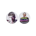 【中古】PAUL WELLER ポール ウェラー 缶バッジ 2個 セット 2点 まとめて ミュージシャン シンガーソングライター ピンバッジ 缶バッチ ピンバッ...