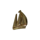 【中古】フランス レトロ ピンズ ヨット 金色 煙草ブランド ROYALE ヴィンテージ ピンバッジ ピンバッチ