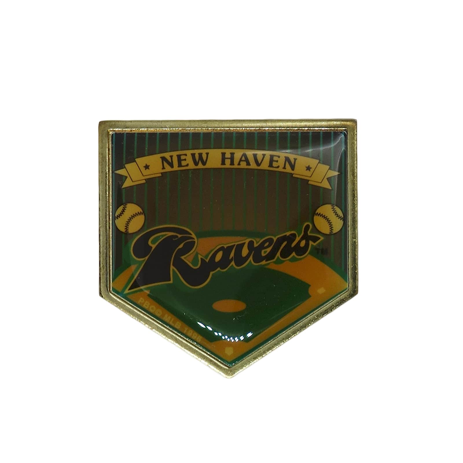 【中古】アメリカ 野球 マイナーリーグ ベースボール チーム New Haven Ravens ピンズ ピンバッチ ピン..
