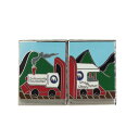 【中古】機関車 ユニーク ピンズ Dollywood Foundation ピンバッジ ピンバッチ