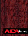 アイカ AICA オルティノ粘着付化粧フィルム 木目 マホガニー 柾目 VG-300A/1m22cm 【1m(数量10)以上で切売】