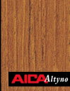 アイカ AICA オルティノ粘着付化粧フィルム 木目 チーク 追柾 VW-1910A/1m22cm 【1m(数量10)以上で切売】