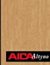 アイカ AICA オルティノ粘着付化粧フィルム 木目 メープル 柾目 VW-2082A/1m22cm 【1m(数量10)以上で切売】