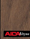 アイカ AICA オルティノ粘着付化粧フィルム 木目 ウォールナット 追柾 VW-2555C/1m22cm 【1m(数量10)以上で切売】