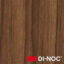 3M DI-NOC ダイノックフィルム ウッドシリーズ ウッドグレイン WG-1196 ブラックリンバ 柾目 幅1m22cm【1m(数量10)以上で切売】