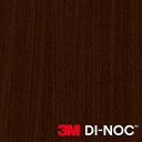 3M DI-NOC ダイノックフィルム ウッドシリーズ ウッドグレイン WG-1373 ウォールナット 板柾 幅1m22cm【1m(数量10)以上で切売】