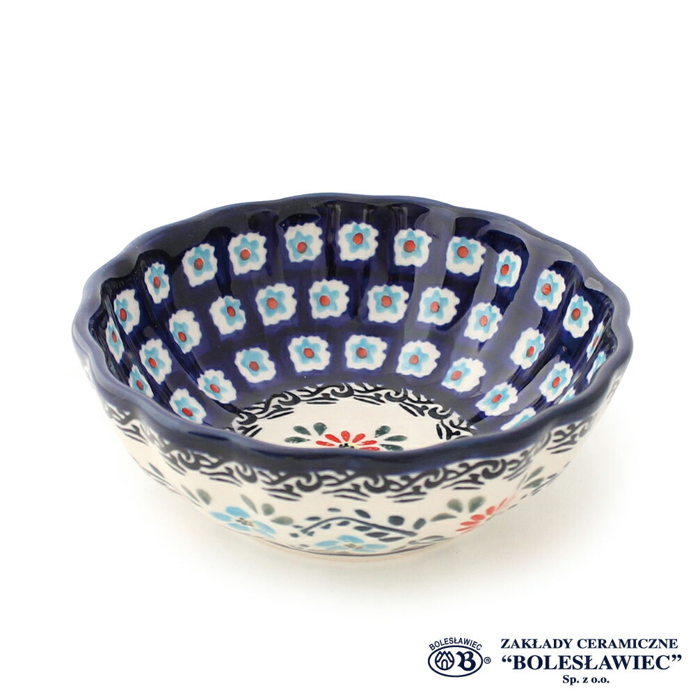 Rakuten - [Zaklady Ceramiczne Boleslawiec/ザクワディ ボレスワヴィエツ陶器]ボウル(小鉢)12cm-1145 ポーリッシュポタリー ポーランド陶器
