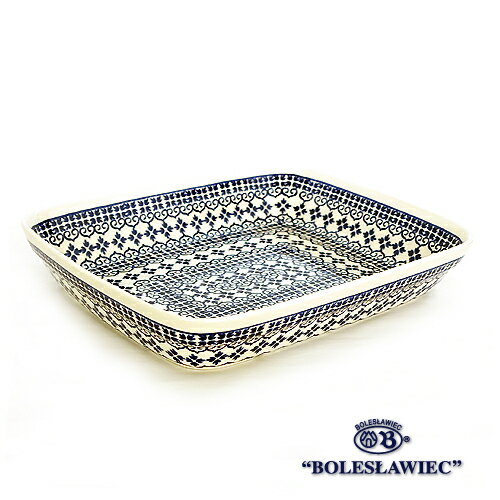 Zaklady Ceramiczne Boleslawiec/ザクワディ ボレスワヴィエツ陶器 グラタン皿(スクエア)-922 ポーリッシュポタリー ポーランド陶器