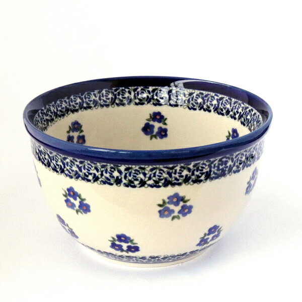 Rakuten - [Zaklady Ceramiczne Boleslawiec/ザクワディ ボレスワヴィエツ陶器]内側柄ありラウンドボウル(Lサイズ)-224/ポーリッシュポタリー ポーランド陶器