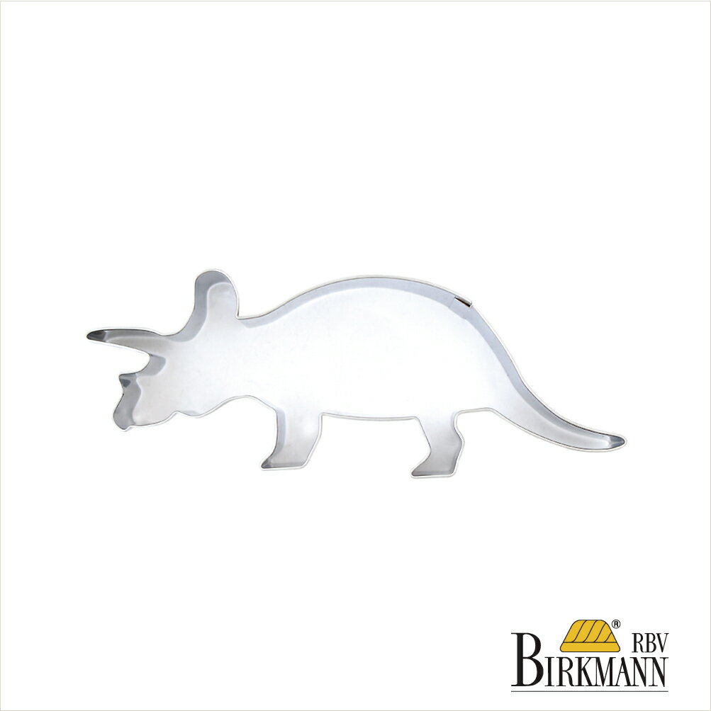 Rakuten - 【BIRKMANN/ビルクマン】クッキー型（トリケラトプス型　5×14.5cm）