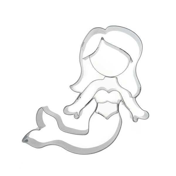 Rakuten - 【BIRKMANN/ビルクマン】クッキー型 (マーメイド、人魚型・9×10cm)