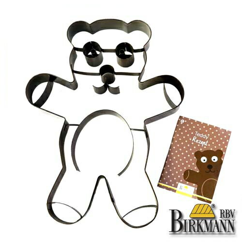 Rakuten - 【BIRKMANN/ビルクマン】クッキー型（テディベア、くま、クマ（特大）・19×14cm）