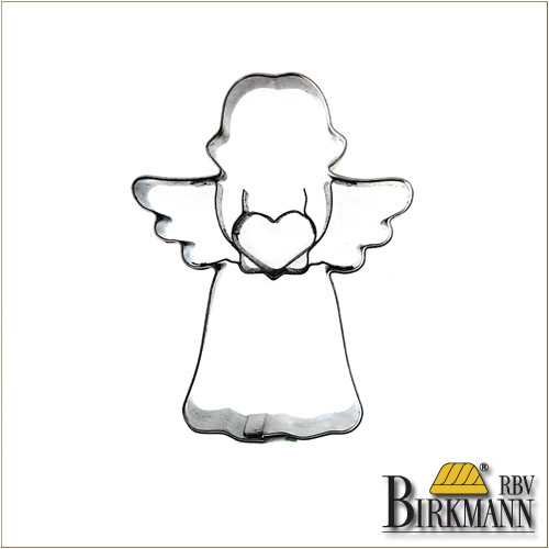 【BIRKMANN/ビルクマン】クッキー型（天使型（ハート）、エンジェル・7×5.5cm）画像