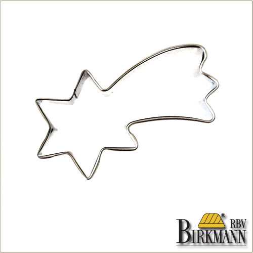 【BIRKMANN/ビルクマン】クッキー型（シューティングスター、流れ星型・3×5.5cm）