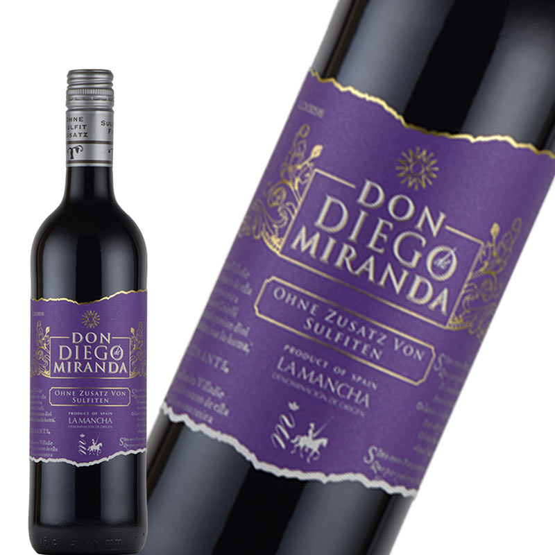 オーガニックワイン 酸化防止剤 無添加ワイン ドン ディエゴ デ ミランダ 赤 ワイン スペイン ヴィーガン 父の日
