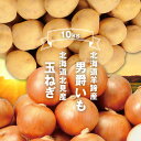 北海道 男爵じゃがいもと玉ねぎセット 合計10kg 羊蹄産じゃがいも 男爵(5kg) / 北見産 玉葱(5kg) お取り寄せ 北海道 秋 野菜 【送料無料】