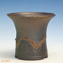 【10%OFFクーポン対象 ~7/11】信楽焼 植木鉢 陶器 選べる 手びねり(ロクロ引き) 金彩ビードロセッコク鉢 3.5号(外径10.5cm 高さ9.5cm) サナサービス 【山野草鉢 多肉植物鉢 サボテン鉢 盆栽鉢 果樹苗 アガベ 塊根植物】