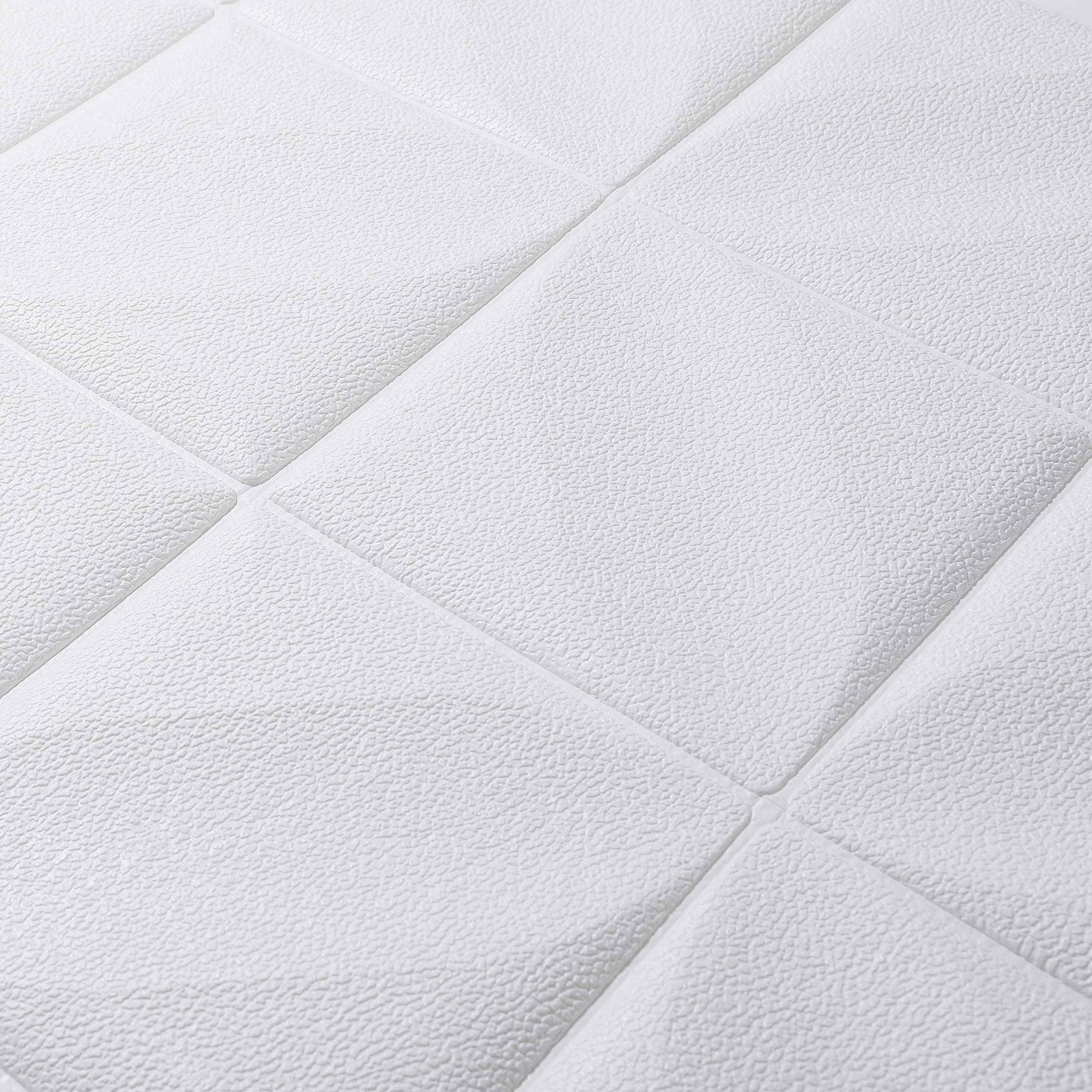 ISL ウォールステッカー リンクオーバル(アルミ仕様) 3Dクッション壁紙 70cm*70cm 60枚セット