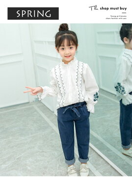 女の子 フォーマル ブラウス 女の子 シャツ おしゃれ リボン付 長袖 入学式 卒業式 スーツ 女の子 ブラウス 子供服 ブラウス キッズ ジュニア フォーマル 女の子 110 120 130 140 150 卒園式 卒業式 可愛い