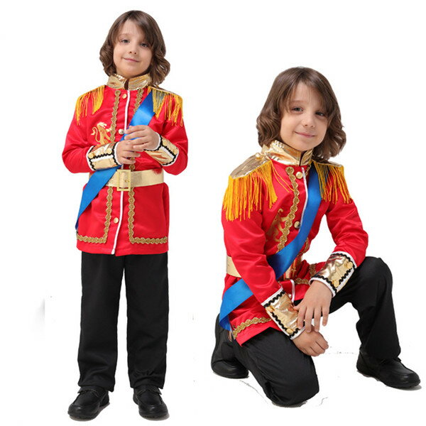 子供 キッズ コスプレ 国王 王子様 キング プリンス コスチューム 子供服 男の子 演劇 Halloween 学園祭 パーティー イベント 仮装 変装 男の子少年王子 子供用 お誕生日 演劇ドレス 仮装 記念写真演劇 eb877c0