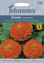 【種子】Johnsons Seeds Zinnia ORANGE KING ジニア オレンジ・キング ジョンソンズシード