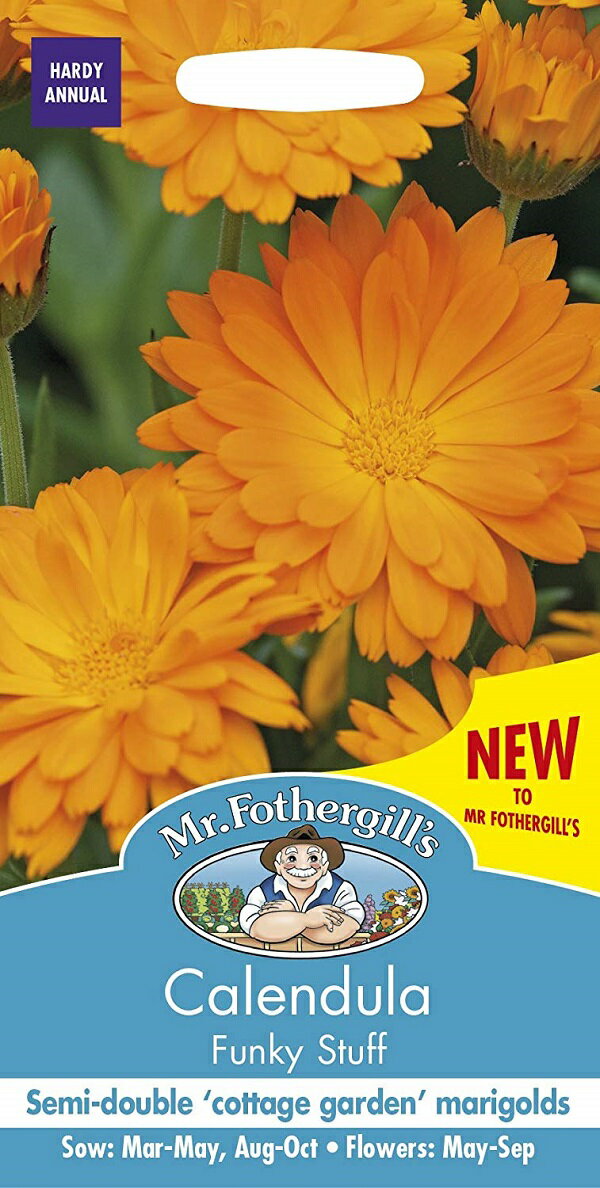 【種子】Mr.Fothergill's Seeds Calendula Funk