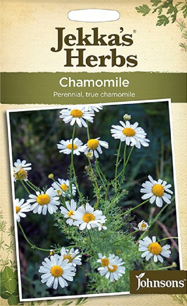 【輸入種子】Johnsons Seeds Jekka's Herbs Chamomile ジェッカズ・ハーブス カモミール ジョンソンズシード