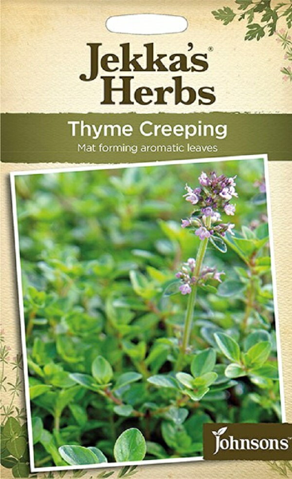 【輸入種子】Johnsons Seeds Jekka's Herbs Thyme Creeping ジェッカズ・ハーブス タイム・クリーピング ジョンソンズシード