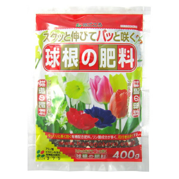 【肥料】花ごころ 球根の肥料 400g