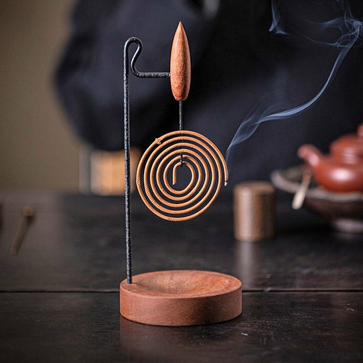 お香立て お香 香炉 渦巻 おしゃれ インテリア アロマ incense 癒し 贈り物 プレゼント インスタ映え 吊るす 天然目 人気