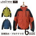 【公式】 KD-0134 【秋冬】バイクウェア メンズ J-crew 防寒 ウインター ジャケットジェークルー バイクジャケット バイク オートバイ 肩 肘 脊椎 プロテクター付き 防風 冬 ツーリング シンプル ベーシック カジュアル アウトドア