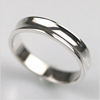 【50%OFF】【受注生産】カーブライン リング 地金タイプ マリッジリング 結婚指輪 10金 刻印無料 10k K10 ホワイトゴールド 誕生日プレゼント 女...