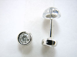 プラチナ フセコミ ダイヤモンド ピアス [ 誕生日 プレゼント ギフト ジュエリー アクセサリー ] 送料無料