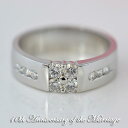 【12号のみ】 プラチナ 結婚10周年 ダイヤモンド リング 12号 ダイヤモンドが10石も入った指輪 [ 誕生日 プレゼント ギフト ジュエリー アクセサリー...