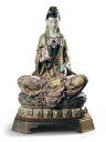 【P10倍以上+割引クーポン】Kwan Yin =Limited Edition= 【限定品】リヤドロ LLADRO 観音像 観音菩薩 仏教 仏像 ポーセリン 磁器 人形 置物 インテリア 保証 プレゼント お祝い 新築 開業 玄関 オフィス リビング リアドロ 【正規品】01001977