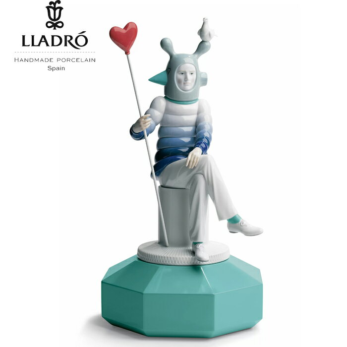 THE LOVER I by Jaime Hayon LLADRO リヤドロ リアドロ 置物 オブジェ インテリア 磁器 かわいい スペイン プレゼント お祝い 新築 開業 癒し リビング 寝室 事務所 オフィス 01007252