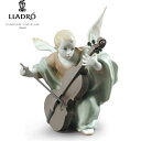 【P2倍＋割引クーポン】チェロを奏でる天使 HEAVENLY CELLIST LLADRO リヤドロ リアドロ 演奏 出産祝い 置物 オブジェ インテリア 磁器 かわいい スペイン プレゼント お祝い 新築 開業 癒し リビング 寝室 事務所 オフィス 【正規品】01009186