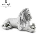 【リヤドロ全品P10倍】ライオンの親子 LLADRO リヤドロ フィギュリン 置物 オブジェ インテリア人形 磁器 かわいい スペイン プレゼント お祝い 新築...