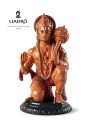 ハヌマーン Orange LLADRO リヤドロ 置物 オブジェ インテリア ヒンドゥー教 人形 磁器 おしゃれ スペイン プレゼント 玄関 お祝い 新築 開業...
