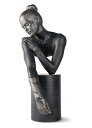 リフレクションズ・オブ・ネイチャー 女 LLADRO リヤドロ 考える人 置物 オブジェ インテリア 人形 磁器 かわいい おしゃれ スペイン プレゼント 玄関...
