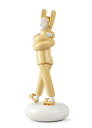 Embraced Yellow Jaime Hayon LLADRO リヤドロ リアドロ 置物 オブジェ インテリア 磁器 かわいい スペイン プレゼント お祝い 新築 開業 癒し リビング 寝室 事務所 オフィス 01009652