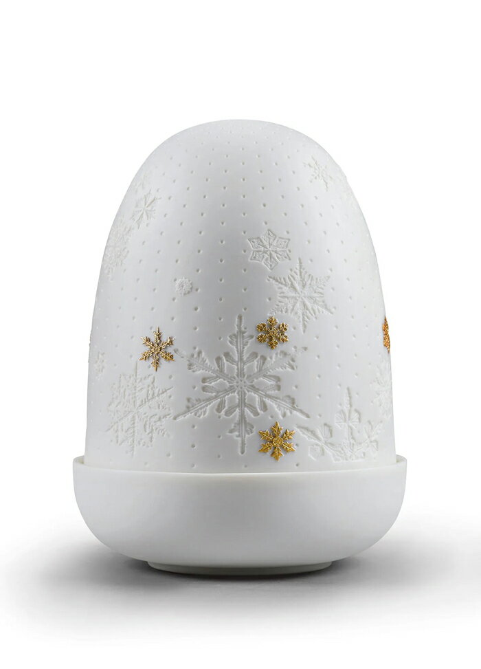 Dome Lamp 雪 リヤドロ LLADRO 卓上 ランプ 磁器 インテリア プレゼント お祝い 寝室 新築 開業 玄関 オフィス リビング USB 充電式 LED【正規品】01023942