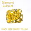 ڥե󥷡ǥץ󥸥ۥ顼 0.241ct SI-1 Fancy Deep Orangey Yellow 롼 ڥץå  и  Ф OK