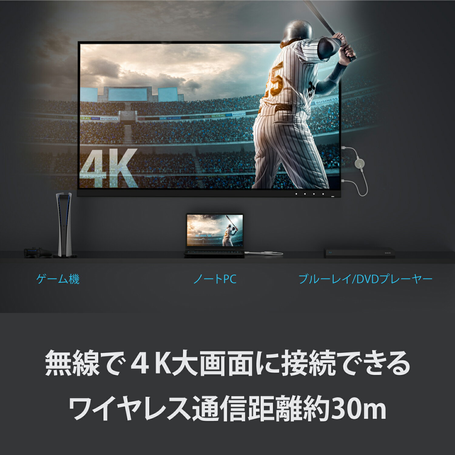 j5create 4K ワイヤレス HDMI ...の紹介画像3