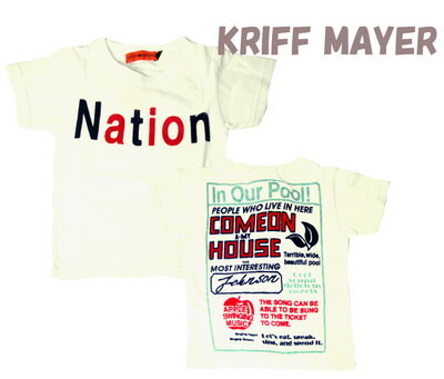  クリフメイヤー キッズ／KRIFF MAYER Kids Tシャツ「nation」 623927CK◆50%～59%