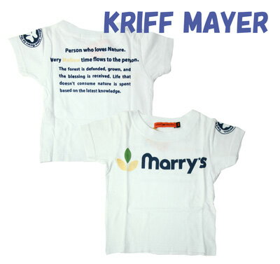 楽天JACKPOT[期間SALE] KRIFF MAYER Kids/クリフメイヤー キッズ Tシャツ ホワイト 623927BK[メンズ 半袖 Tシャツ カットソー ティーシャツ メンズ おしゃれ かっこいい 紳士 秋服 秋物 秋 冬服 冬物 冬 大人 彼氏 プレゼント]◆50％～59％