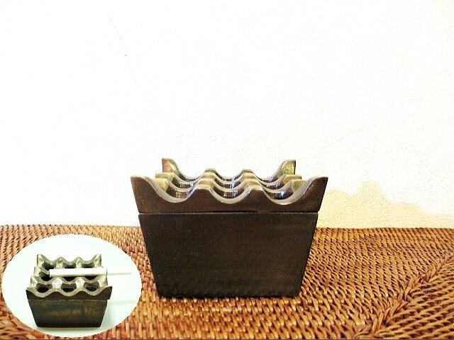 灰皿 おしゃれ カフェ アジアン バリ カフェスタイル リゾート ビィラ アジアンインテリア オシャレ モダン アシュトレイ アジアン雑貨 リゾートホテル インテリア バリ風 クラブ バー お洒落 クール ダイニング テラス バルコニー ブロンズカラーカフェ灰皿 9ホール