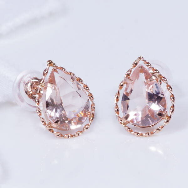 乐天商城 - K18PG 1.7ct モルガナイトピアス 18金 ピンクゴールド IA1433月誕生石　クリスマス　ギフト　結婚式